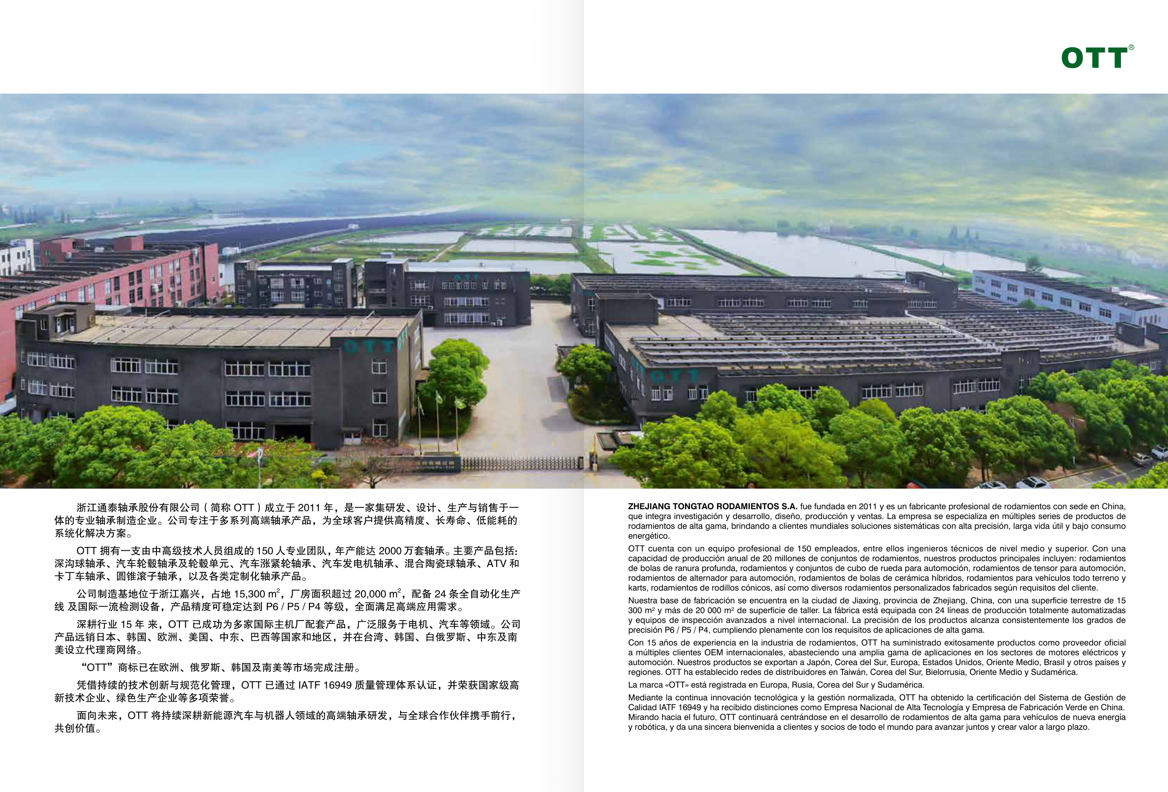 OTT Bearing Factory